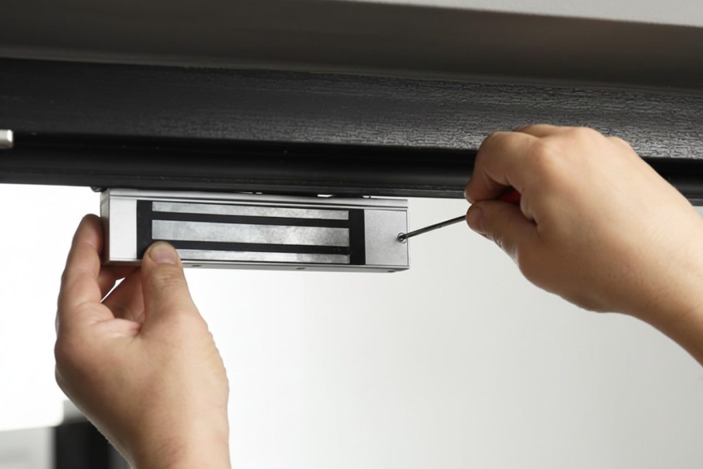 Magnetic Lock Installation