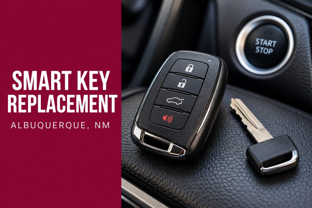 Smart Key Replacement in Albuquerque - Albuquerque Lock and Key Pros
