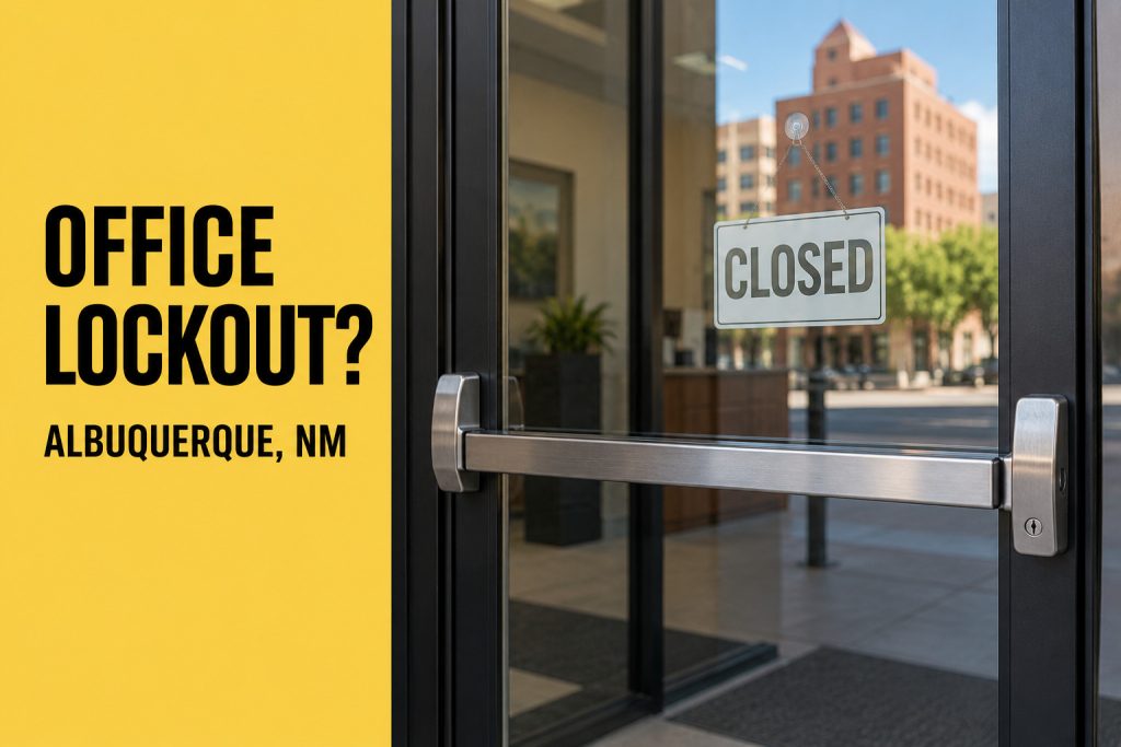 Office Lockout in Albuquerque - Albuquerque Lock and Key Pros